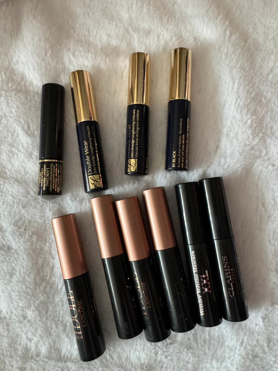 Lancome, Estee Lauder, Clarins Mascara Lot