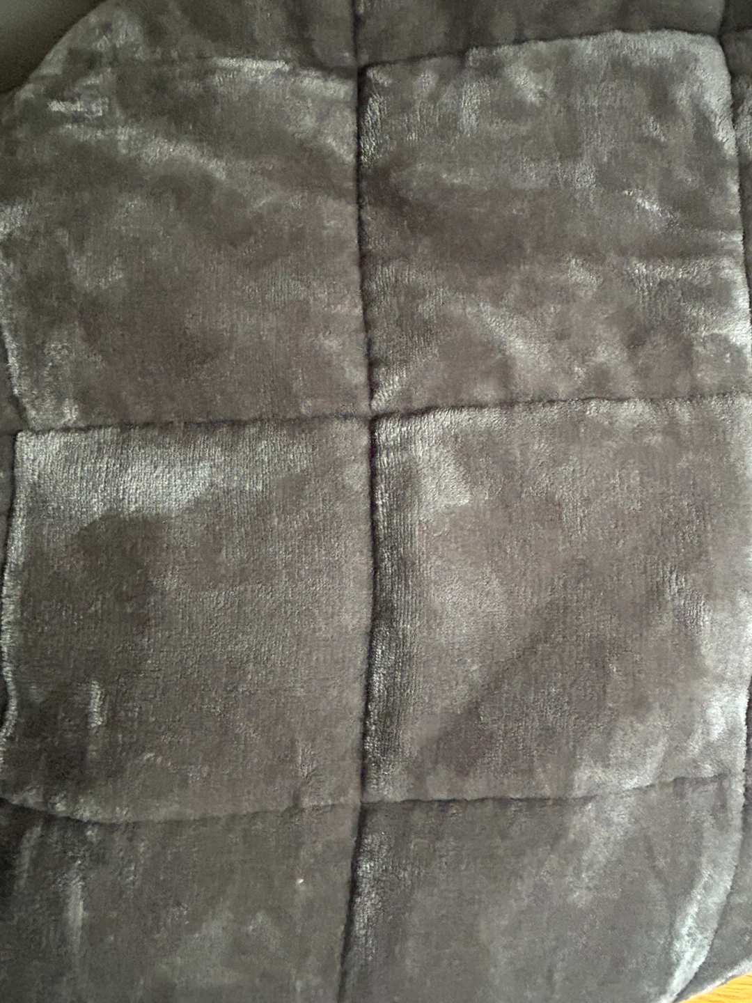 Grey Weighted Blanket Soft Plush Flannel Fleece Cozy Warm Sherpa