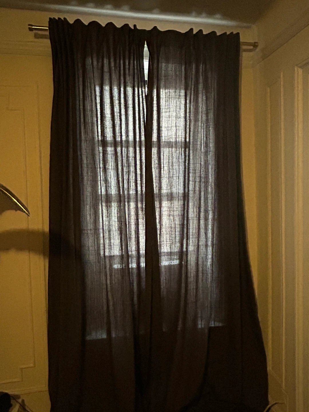 IKEA Ritva Dark Gray Curtains