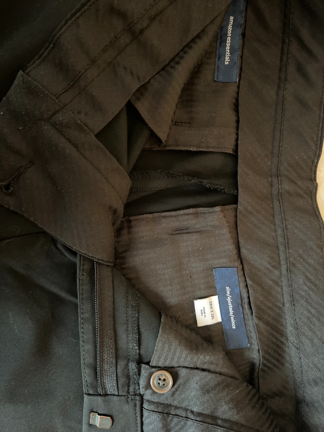 Men’s Black Dress Pants 28W x 32L - photo 2