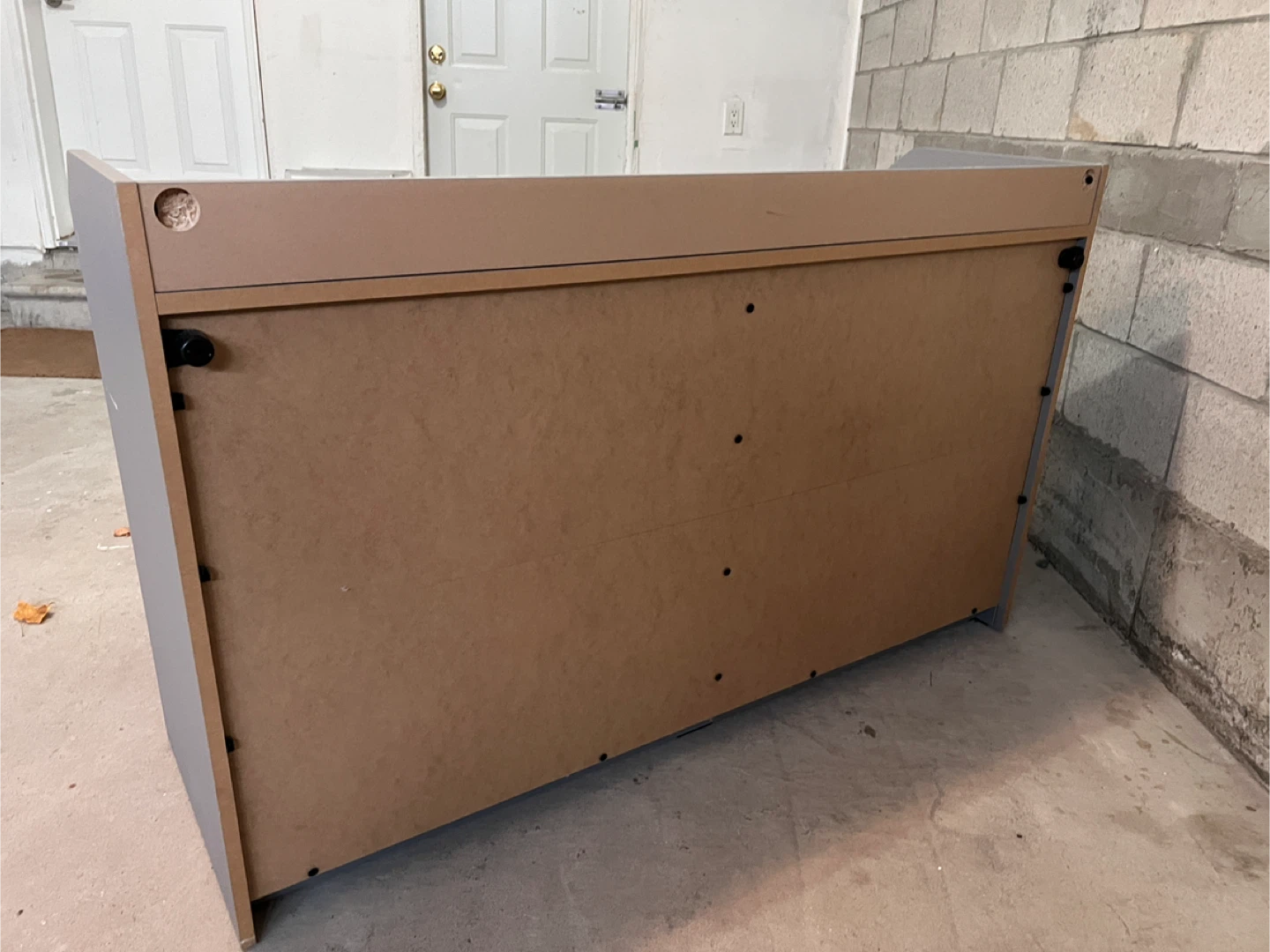 Double Long Storage Drawer Grey 6-Drawer 54.5”x 18” x 33” - photo 4