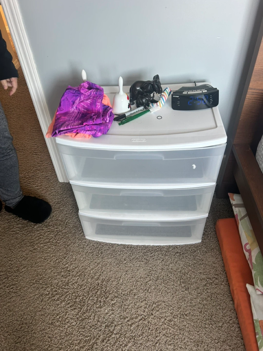 Sterilite 3-Drawer Wide Cart - White - photo 2