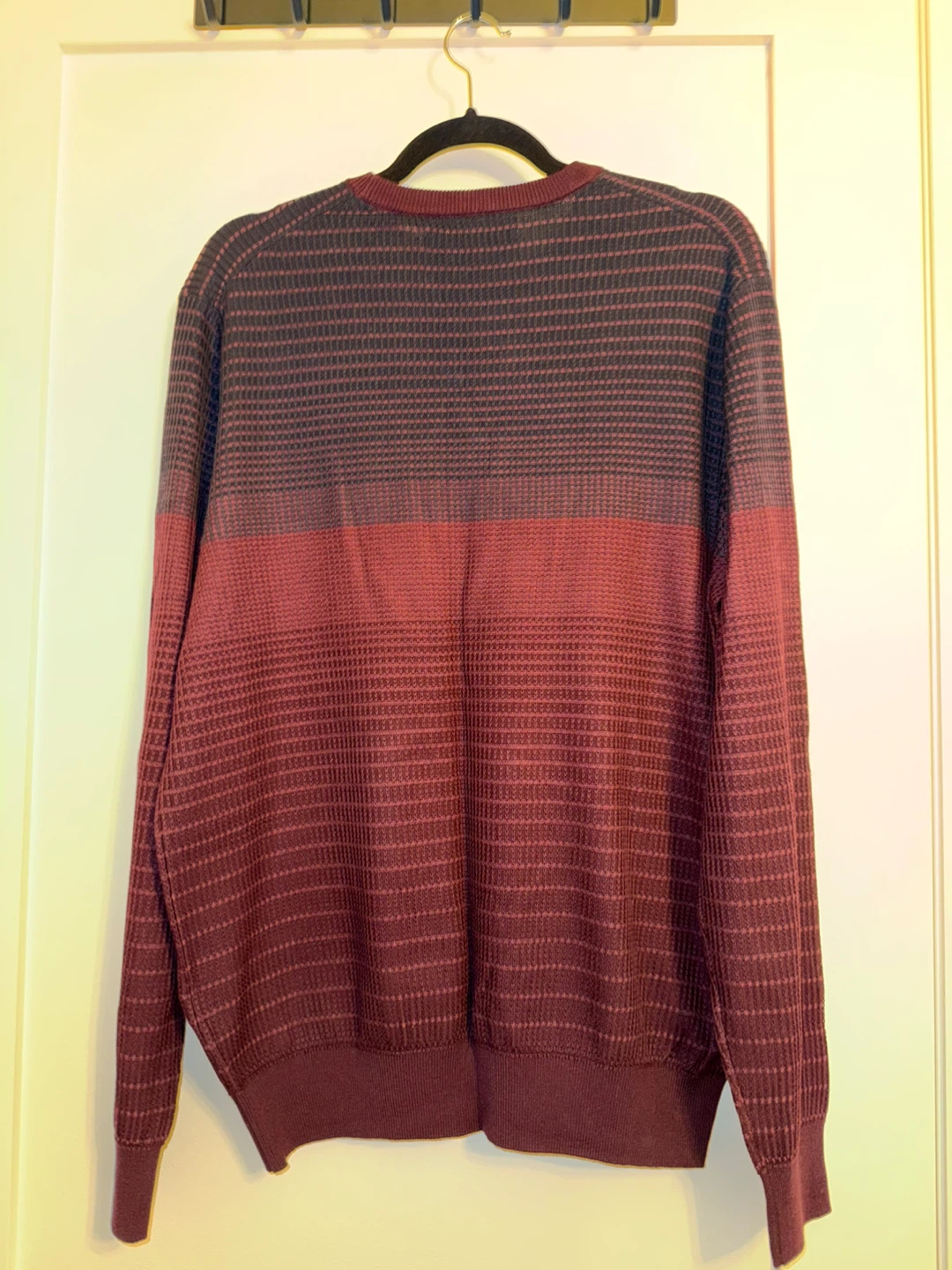 Perry Ellis XL Burgundy Sweater - New with Tags! - photo 3