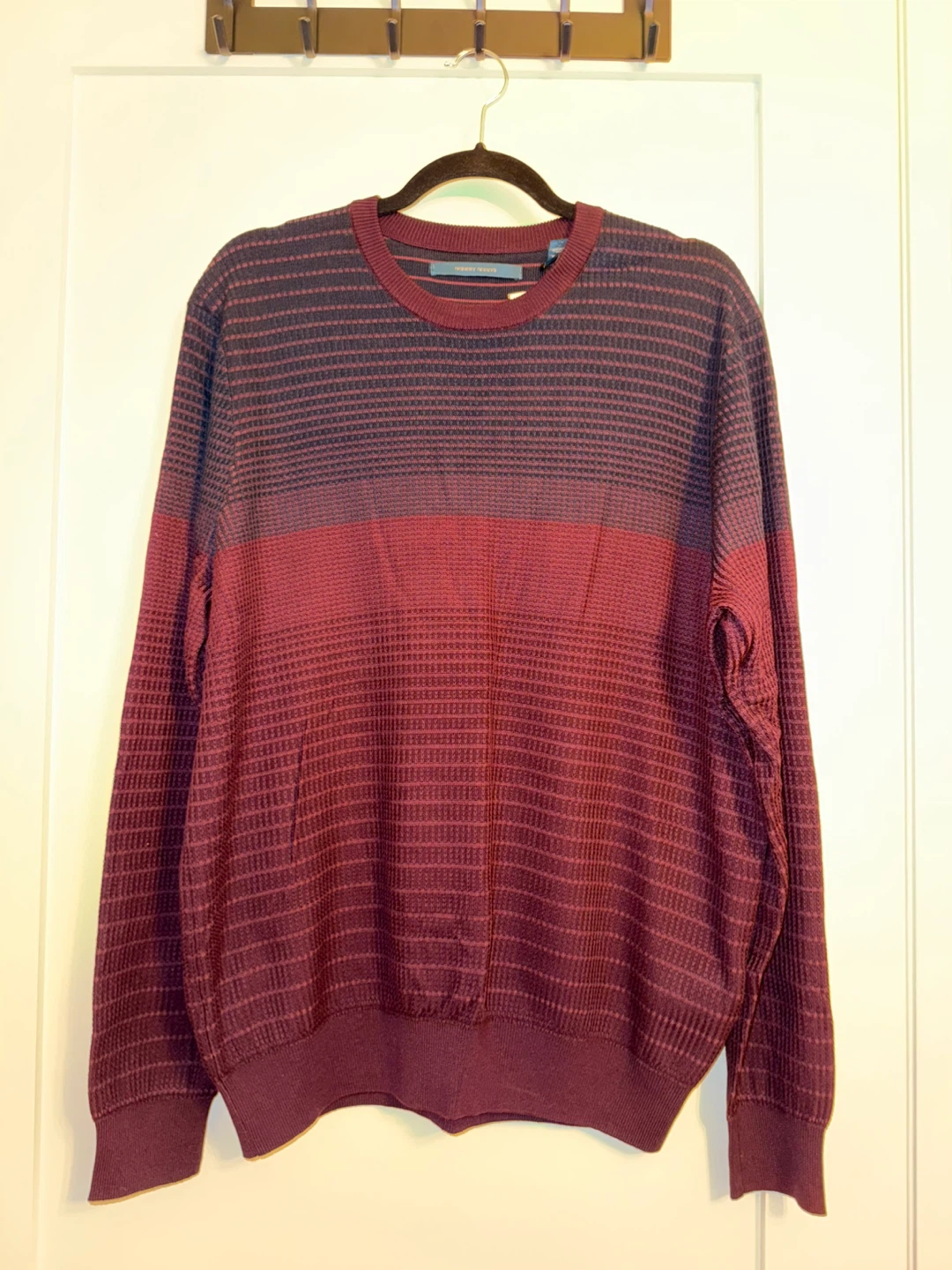 Perry Ellis XL Burgundy Sweater - New with Tags! - photo 2