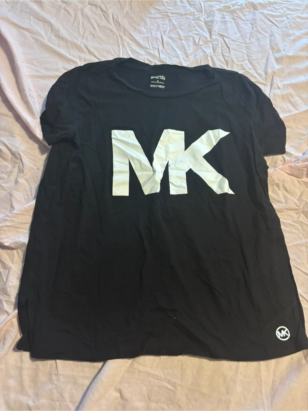 Michael Kors Black T-Shirt - Size medium