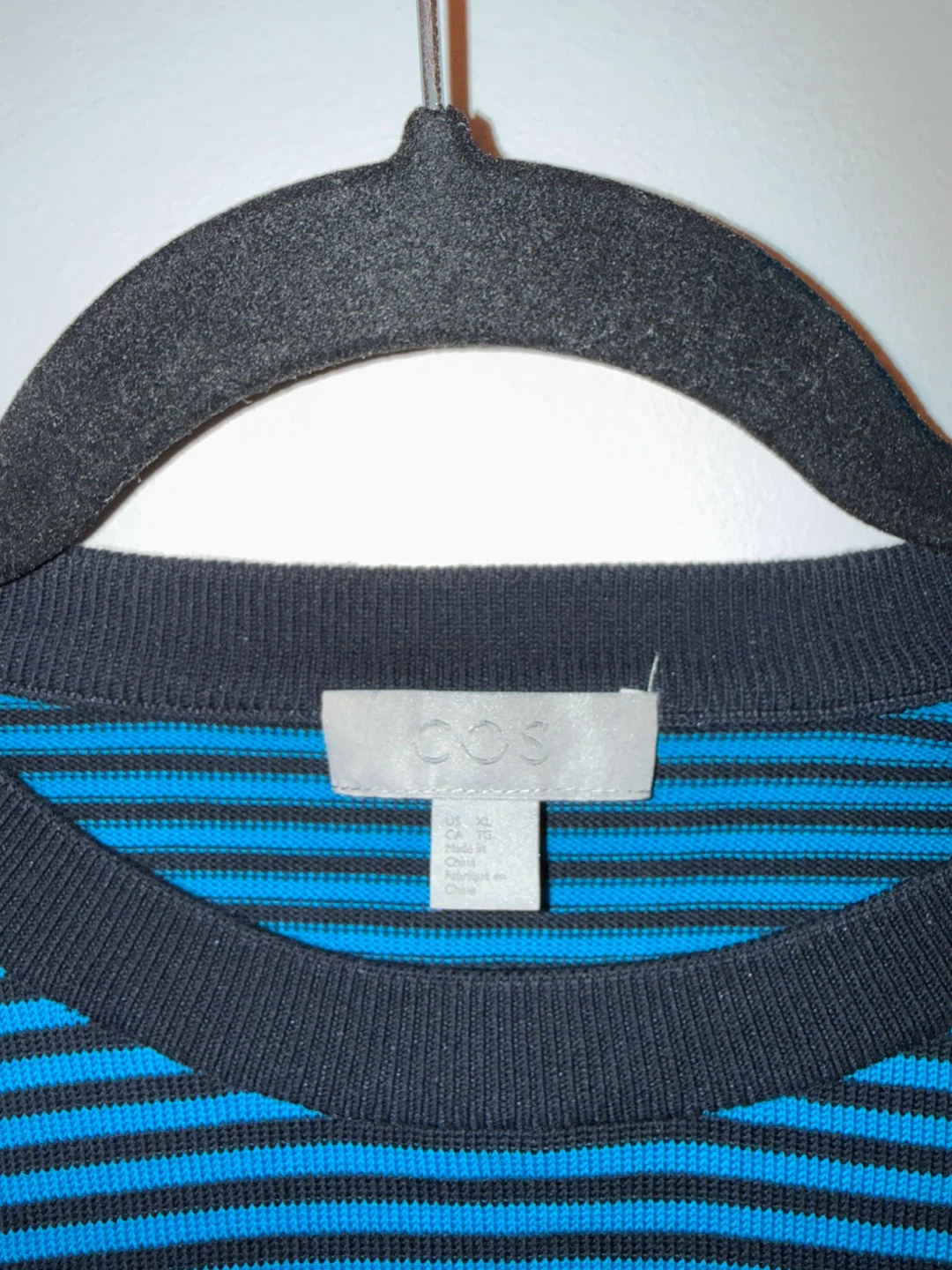 COS Striped Knit Sweater - Size XL - photo 4