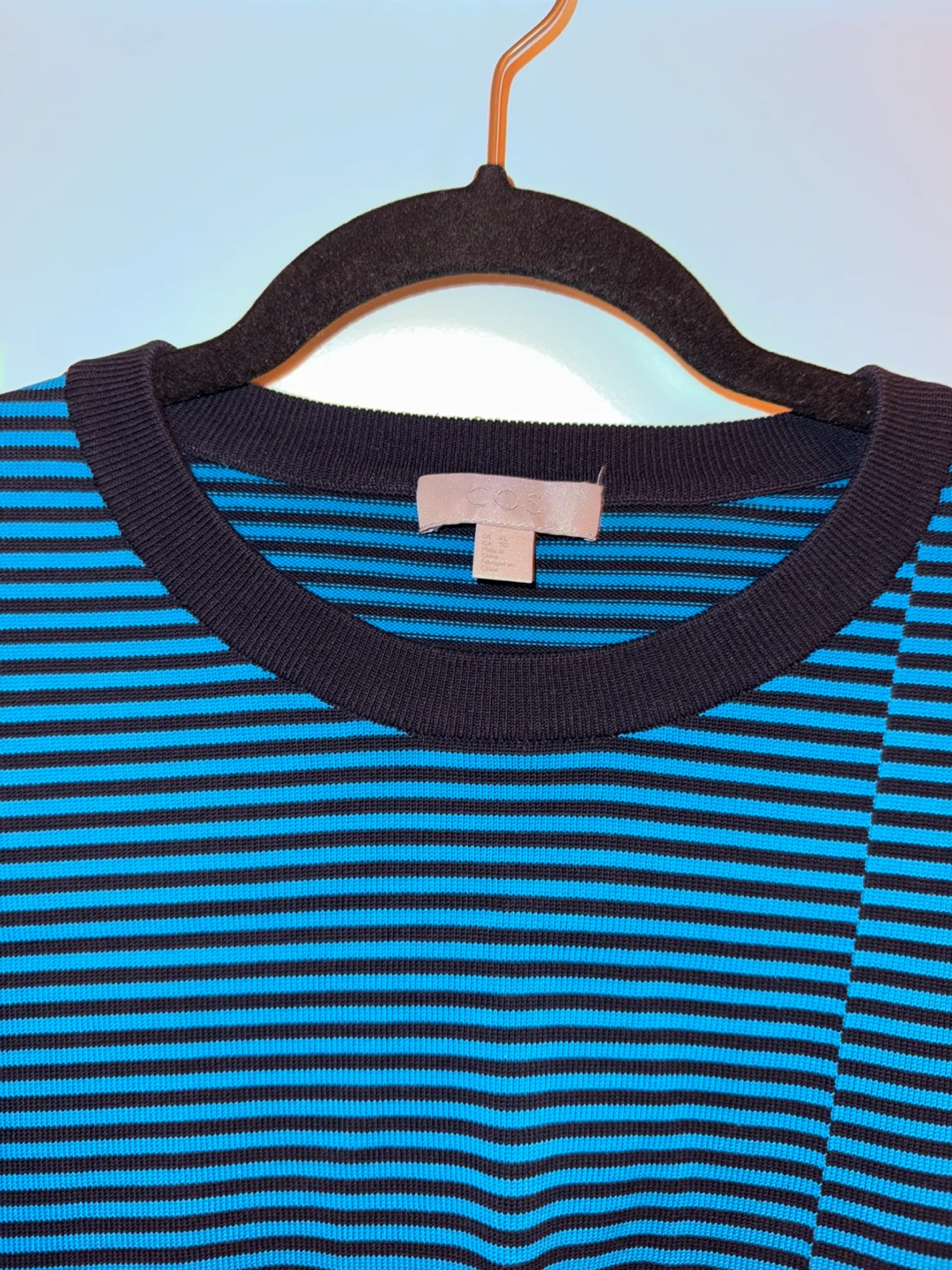 COS Striped Knit Sweater - Size XL - photo 3
