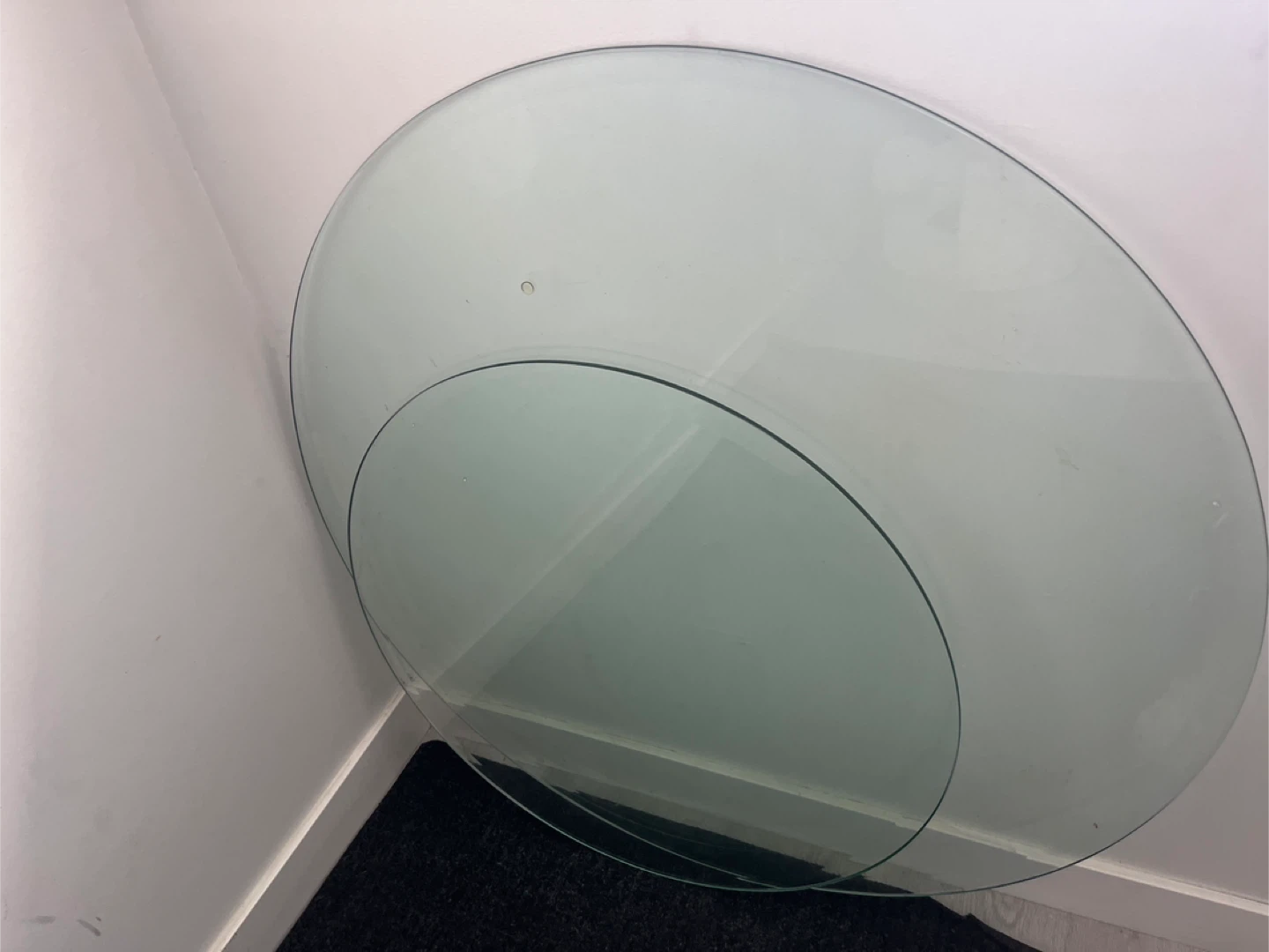 Unique Stone Coffee Table with Glass Top - photo 3