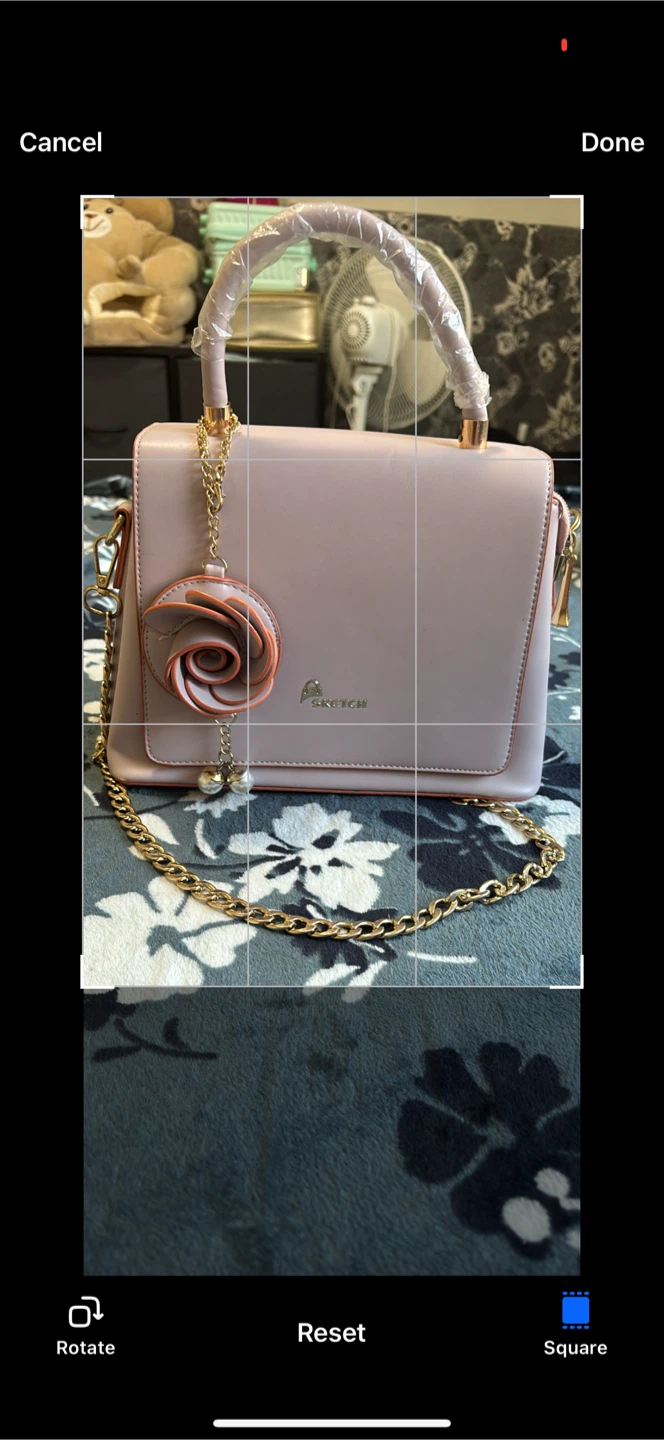 Sketch Pink Handbag with Chain - photo 2