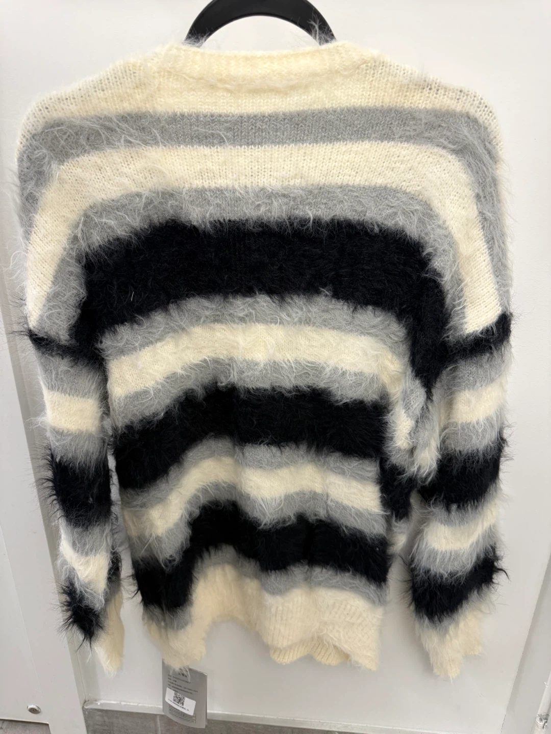 Striped Knit Cardigan - photo 2