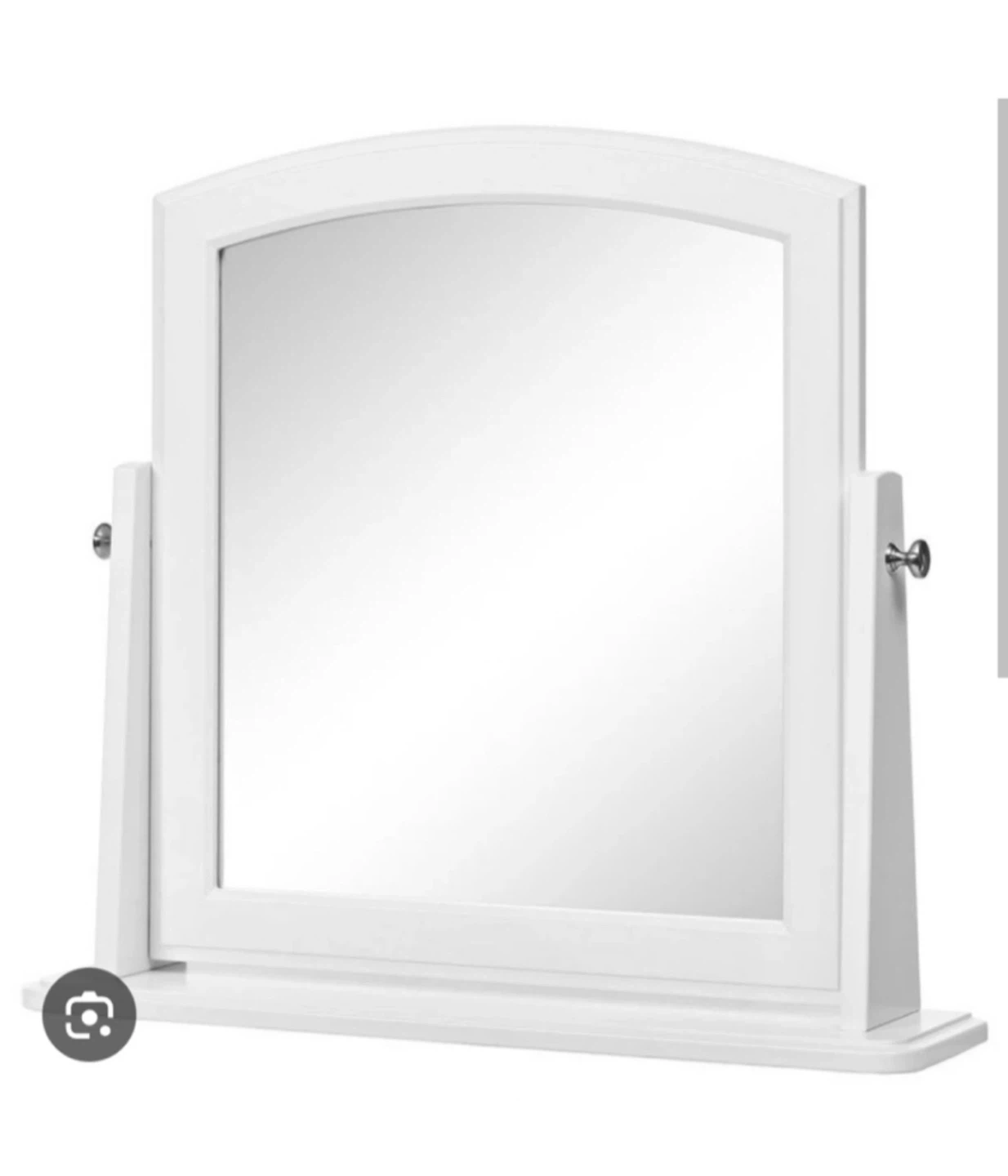 IKEA Tyssedal White Table Mirror