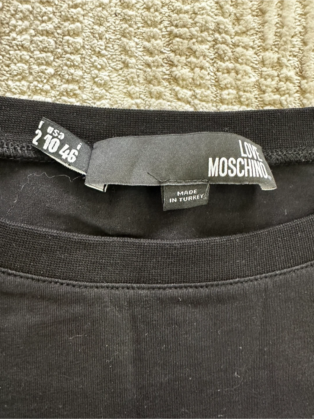 Love Moschino Black T-Shirt - photo 3