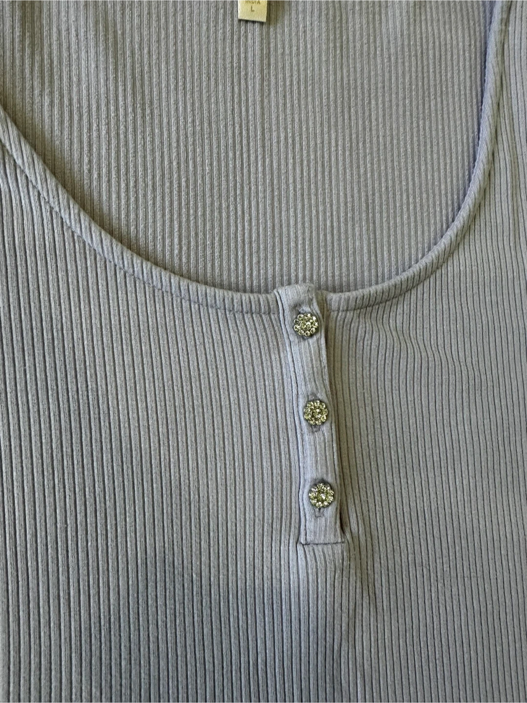 Guess Ribbed Top - Size L - photo 2
