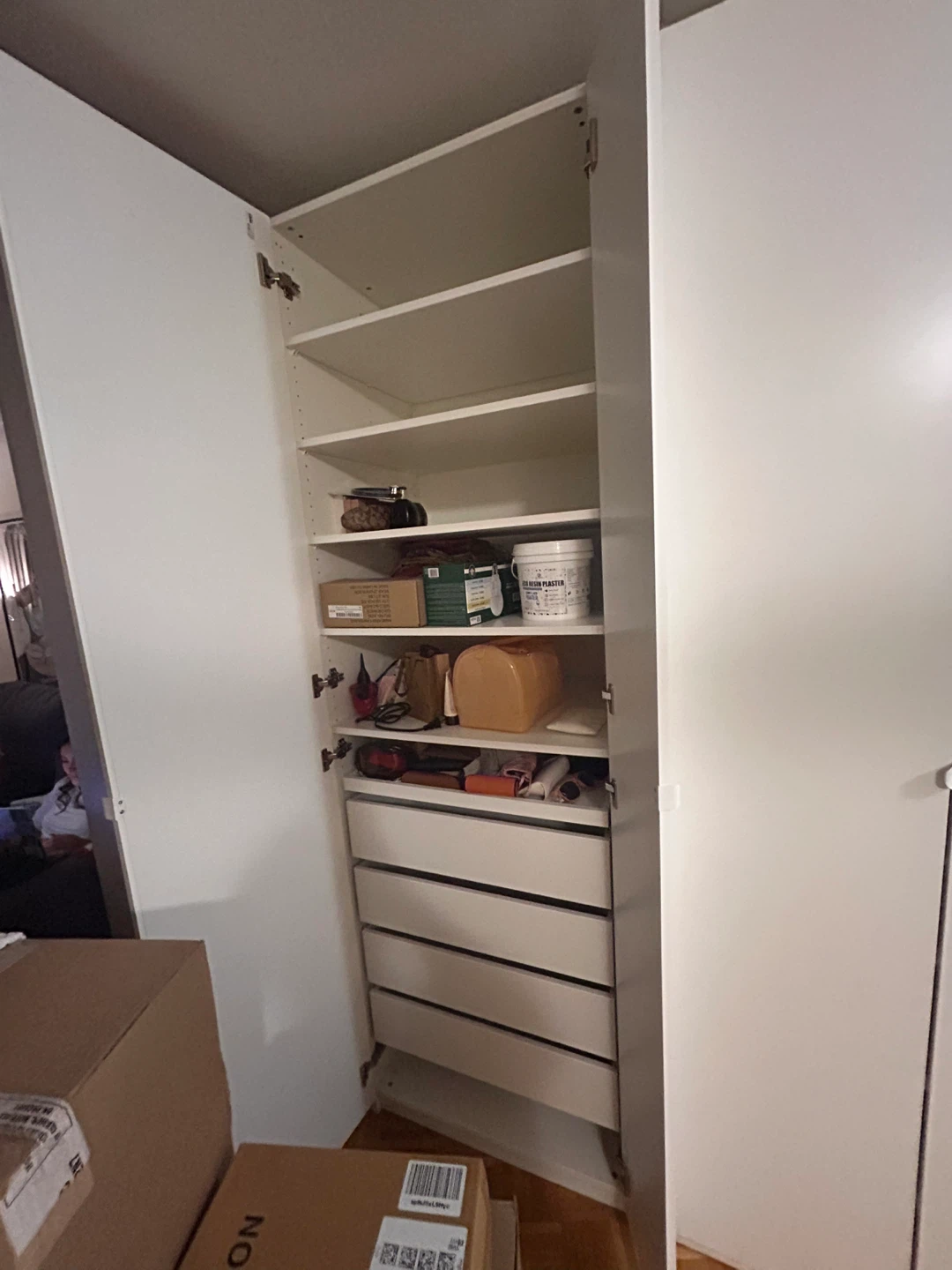 IKEA PAX Wardrobe - White, 75x58x236 cm - photo 2