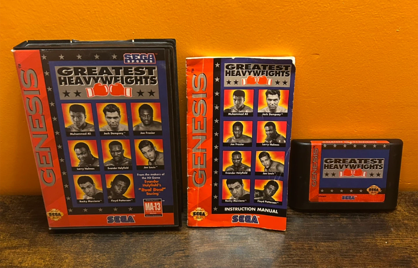 SEGA GENESIS GREATEST HEAVYWEIGHTS