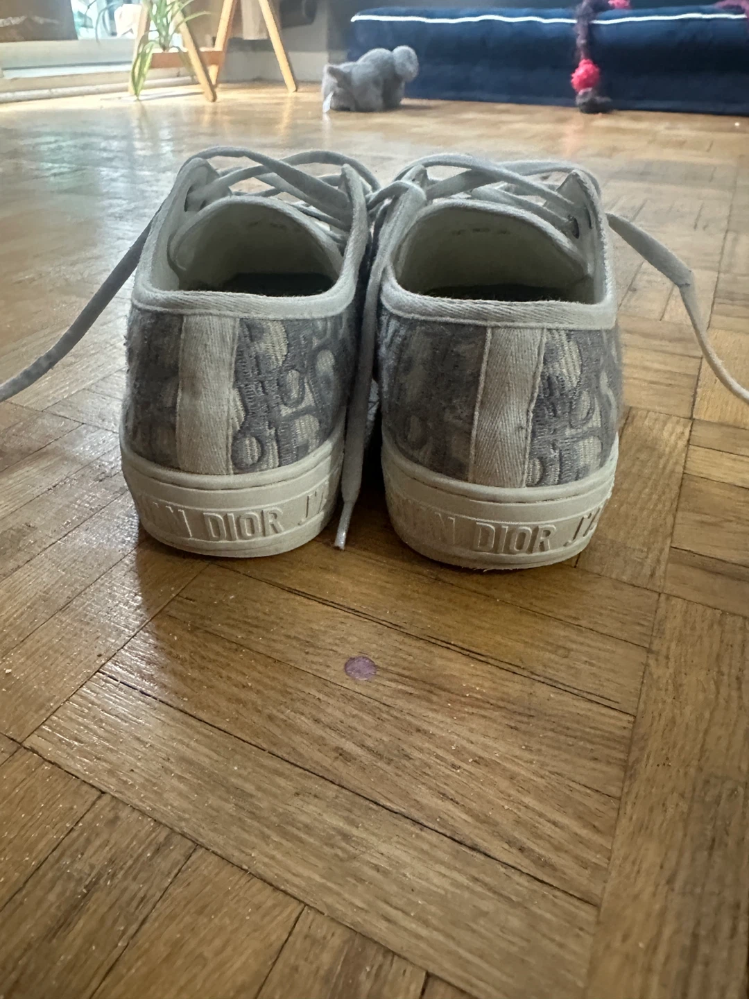 Dior Oblique Sneakers, Size 37 - photo 2