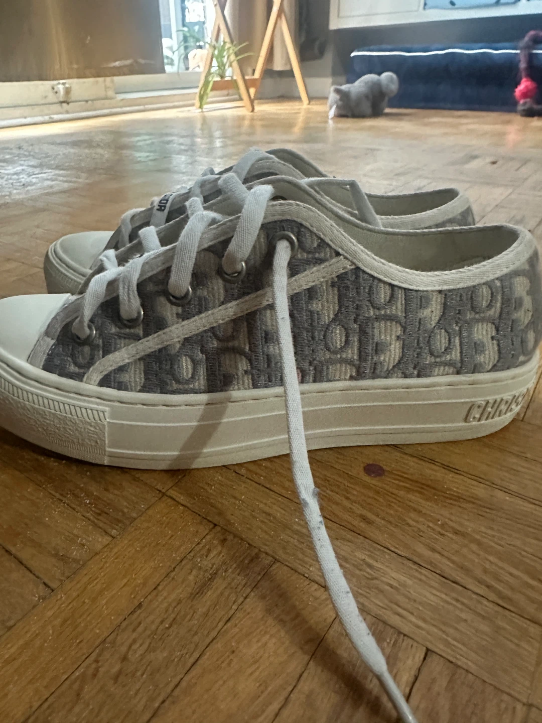 Dior Oblique Sneakers, Size 37 - photo 3