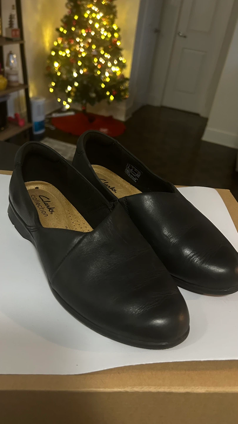 Clarks Collection Black Leather Loafers - photo 5