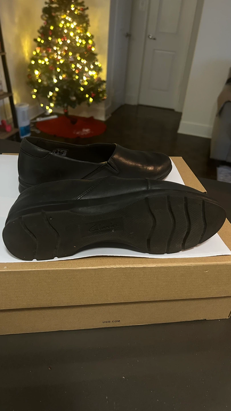 Clarks Collection Black Leather Loafers - photo 3