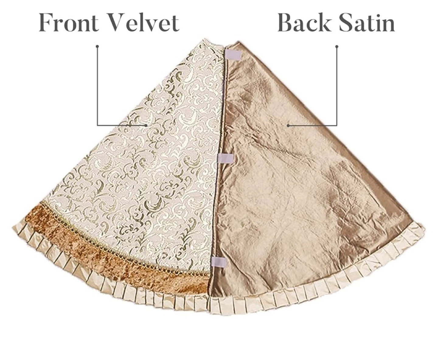 VALERY MADELYN LARGE CHRISTMAS TREE SKIRT (New never used) - photo 4