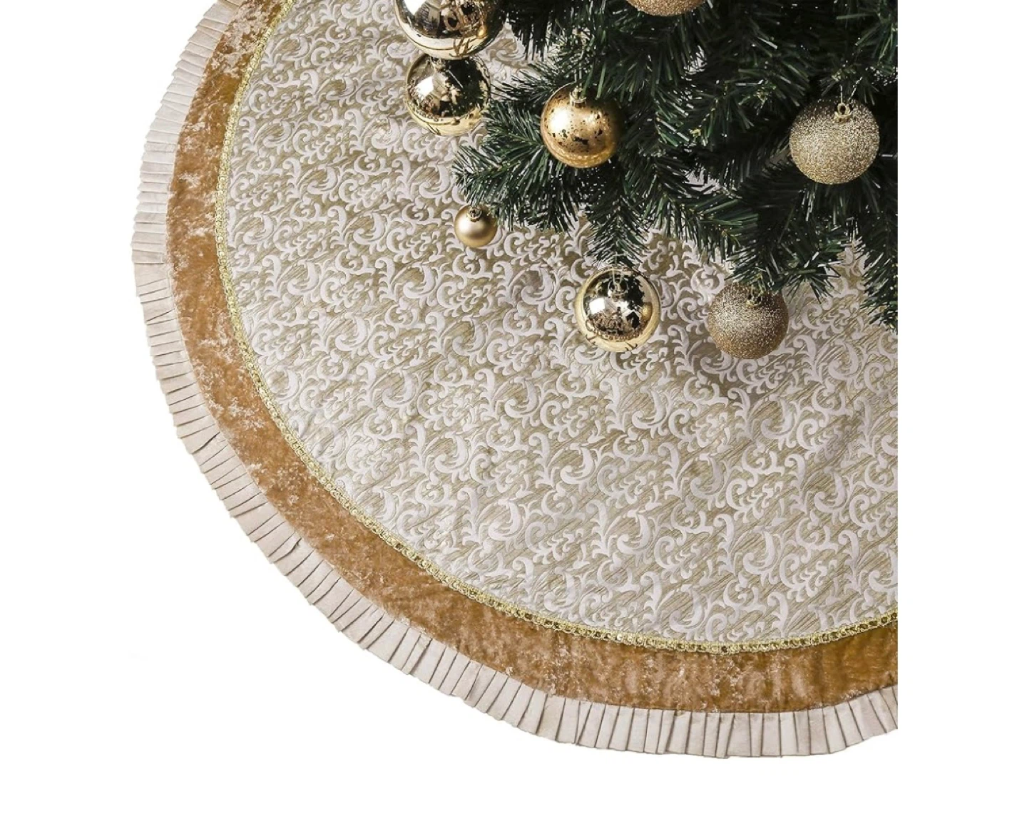 VALERY MADELYN LARGE CHRISTMAS TREE SKIRT (New never used) - photo 2