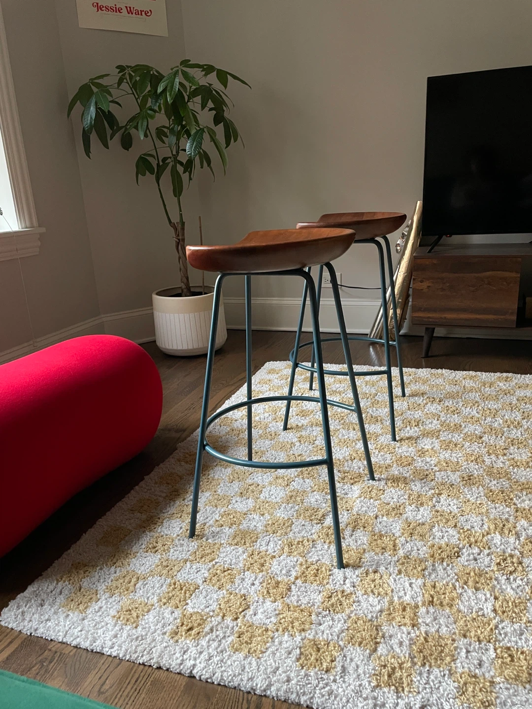 West Elm Alden Bar/Counter Stools x 2