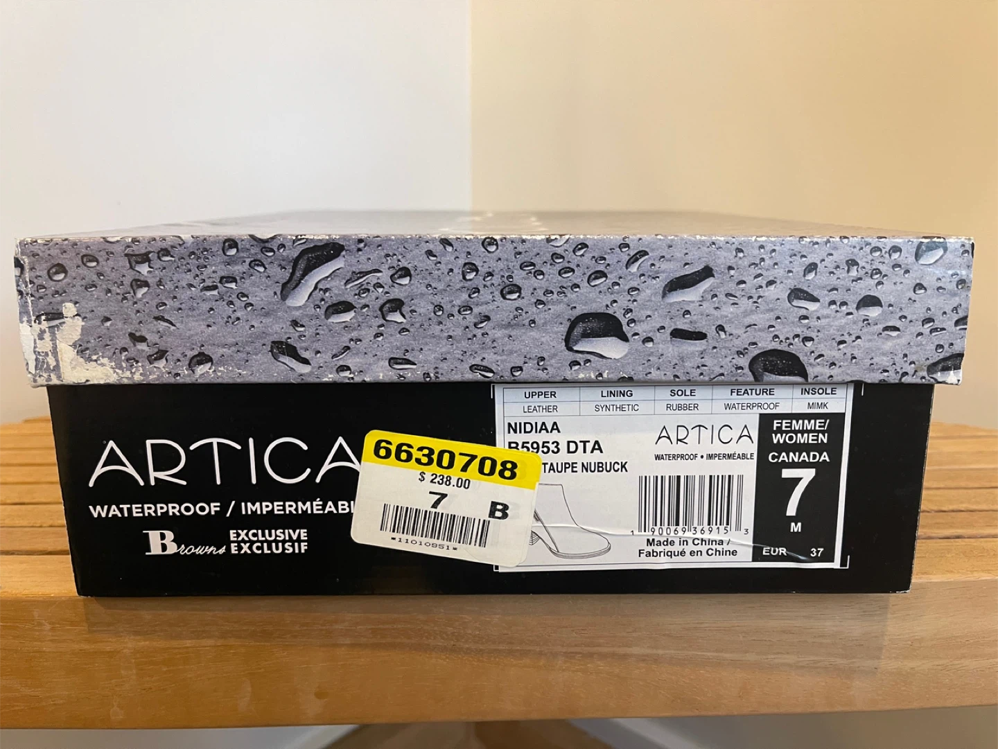 Browns Artica Nidjaa Waterproof Ankle Boots - Size 7 - photo 4