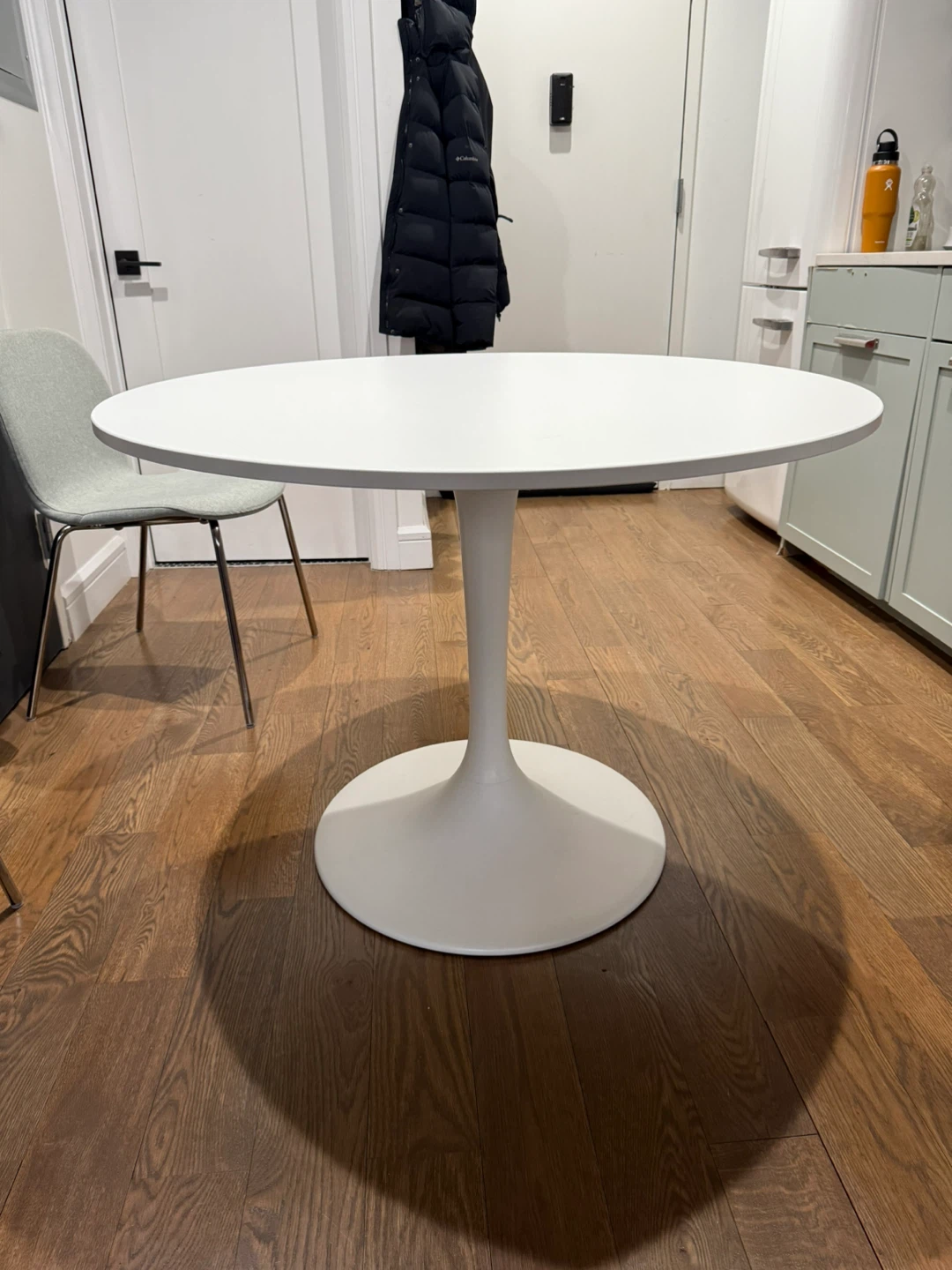 IKEA Docksta White Round Dining Table