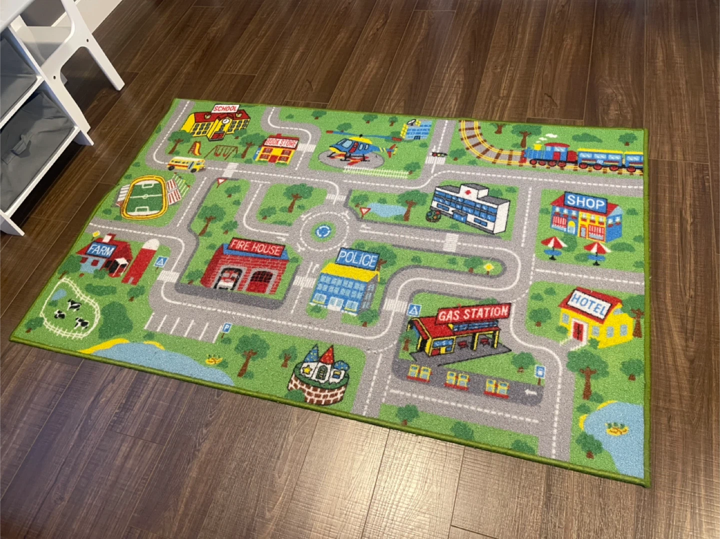 Kids City Life Play Mat Rug