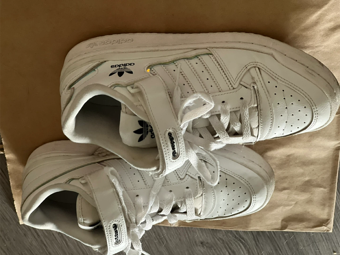 Adidas Forum Low J White Sneakers - photo 2