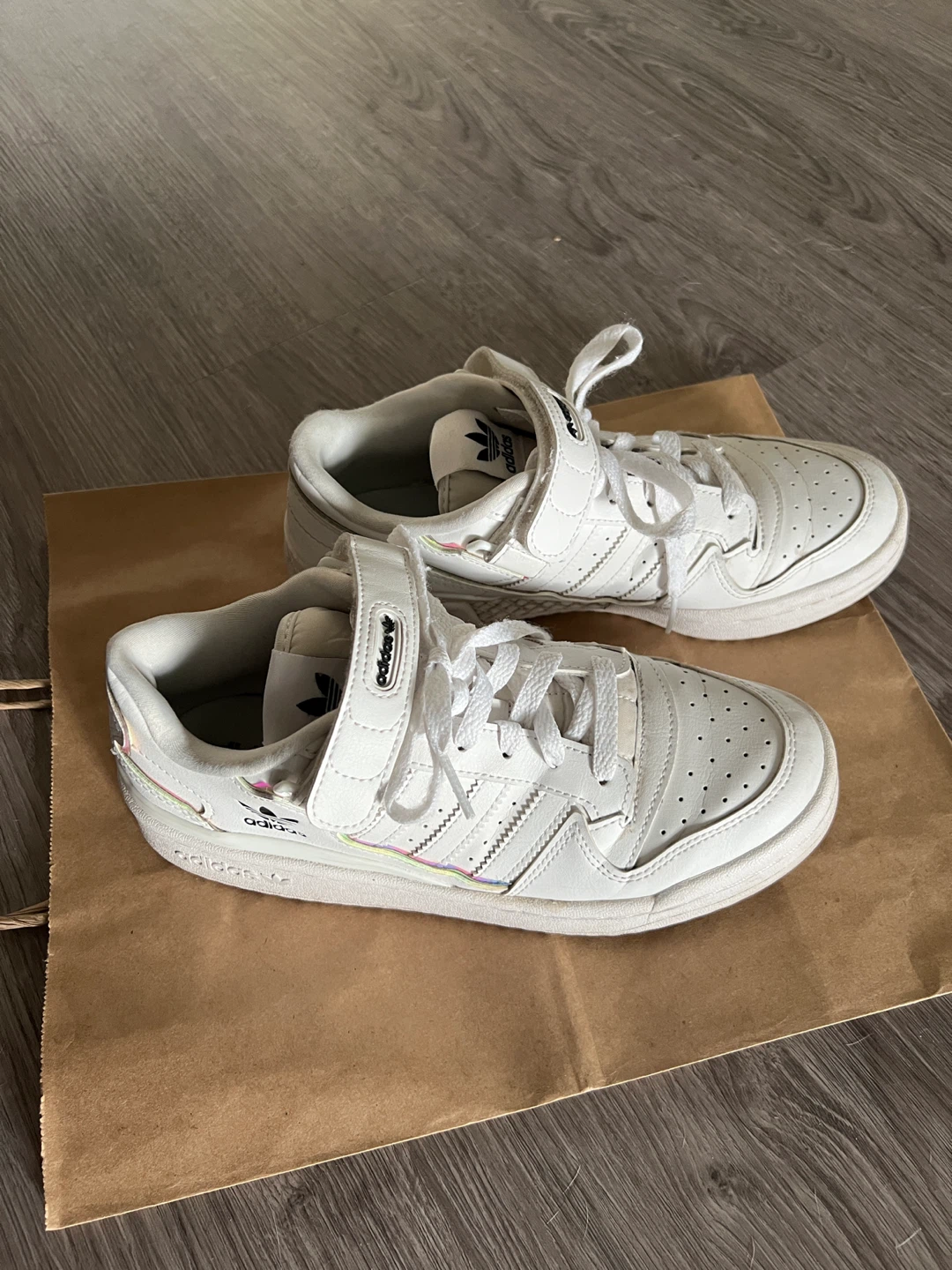 Adidas Forum Low J White Sneakers - photo 5