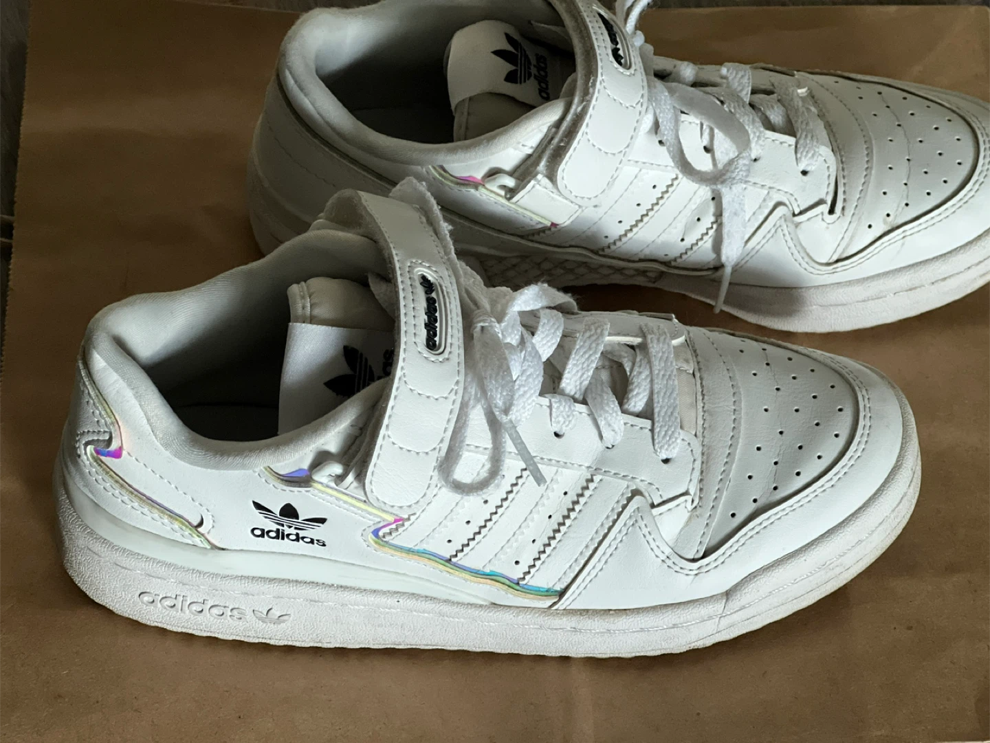 Adidas Forum Low J White Sneakers - photo 3