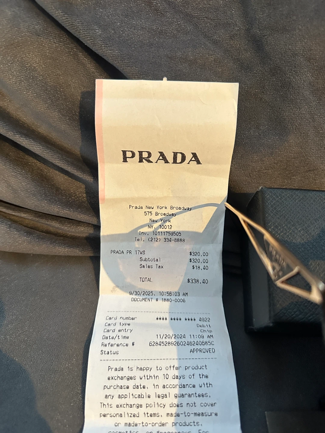 Prada PR 17US Tortoise Sunglasses - Like New! - photo 3