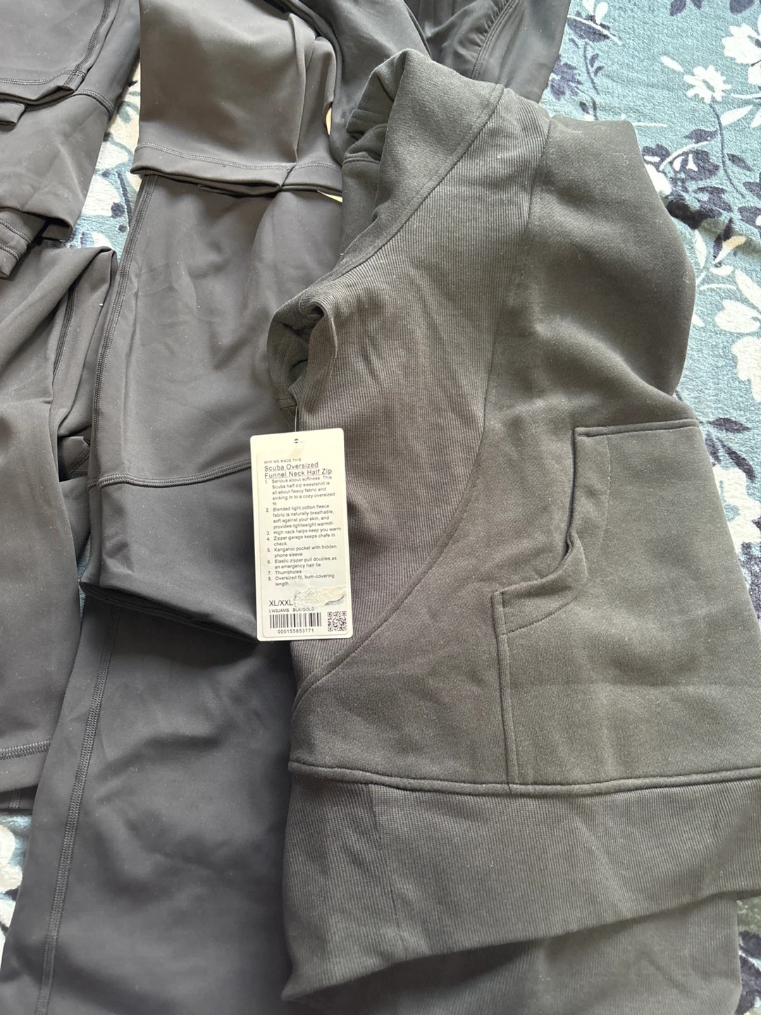 Lululemon Scuba Oversized Funnel Neck Half Zip XL/XXL - photo 3