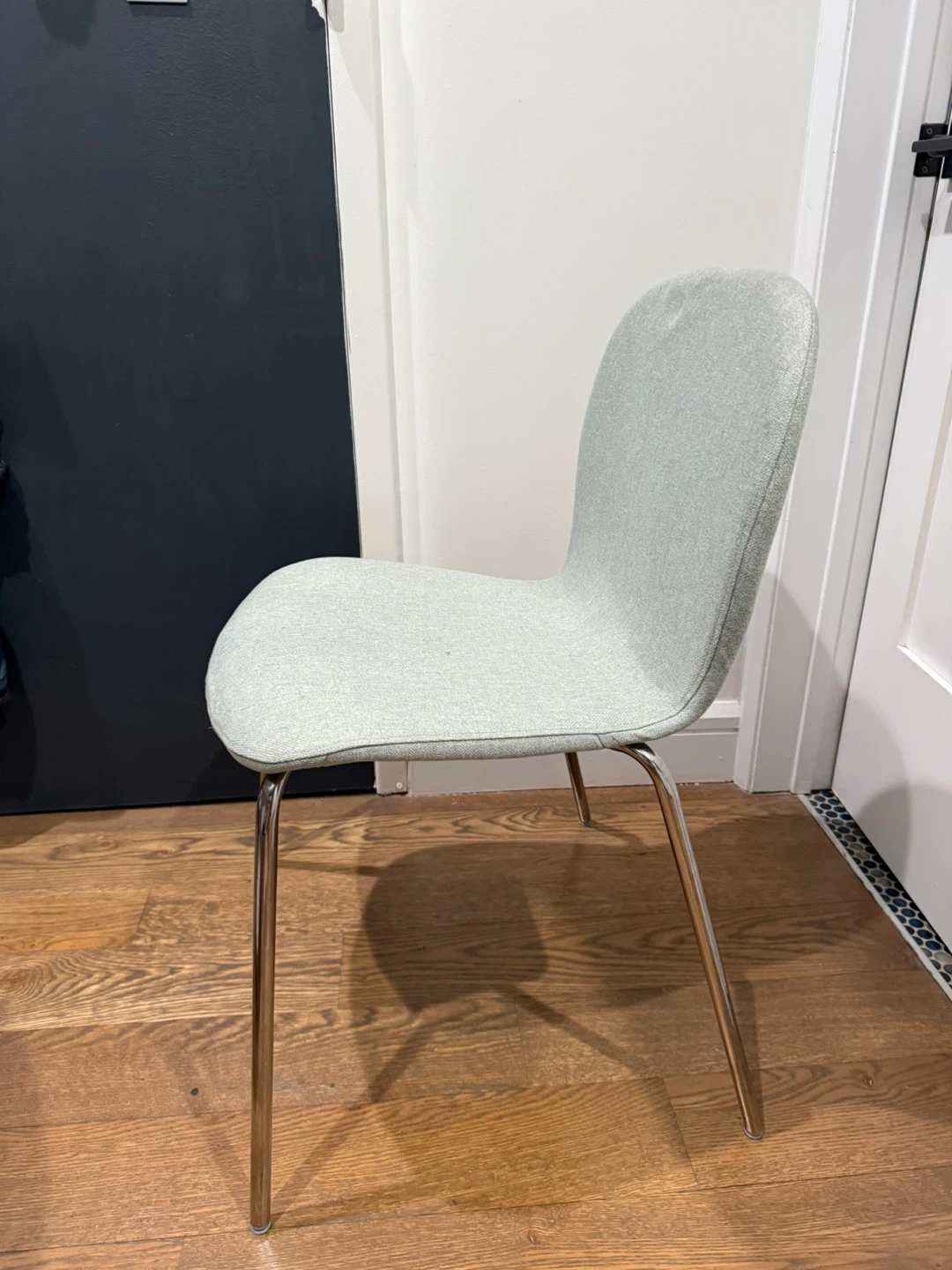 IKEA KARLPETTER Gray/Green Modern Dining Chairs - photo 2