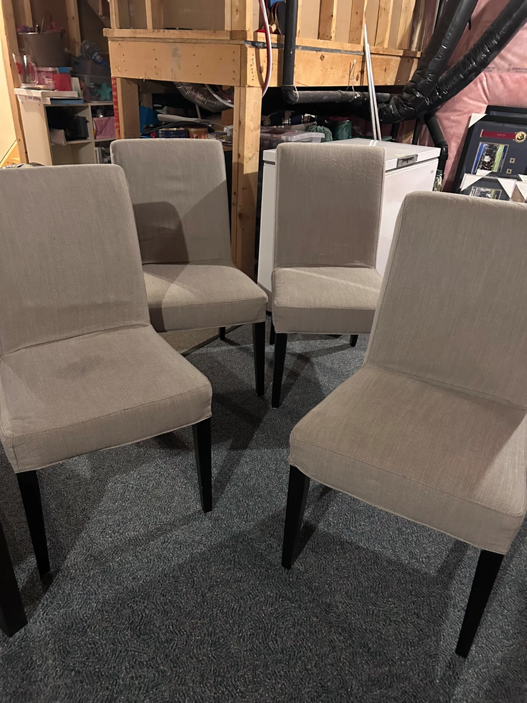 🧡 Set of 4 IKEA Dining Chairs