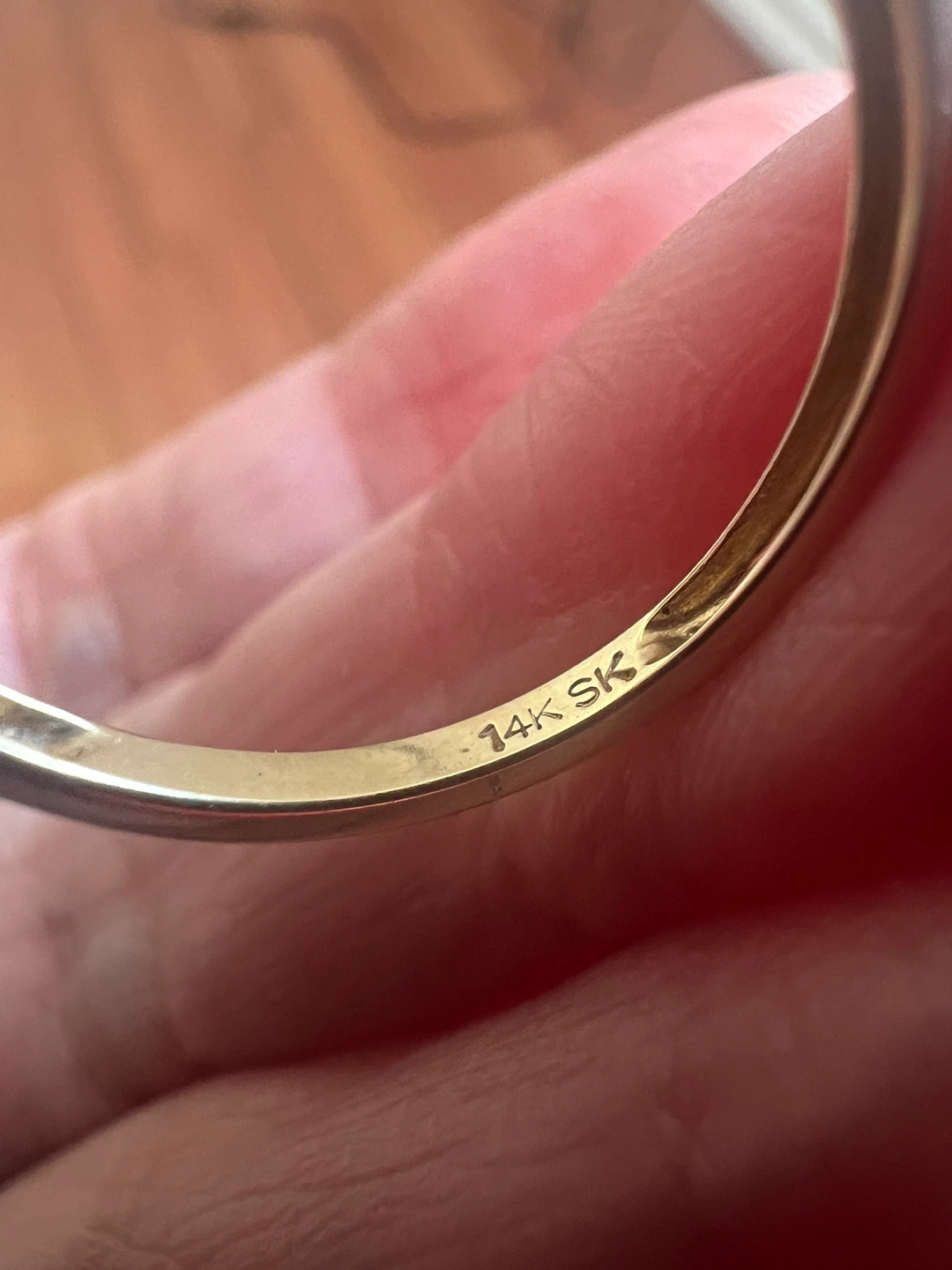 14K Gold Diamond Ring Set - photo 5
