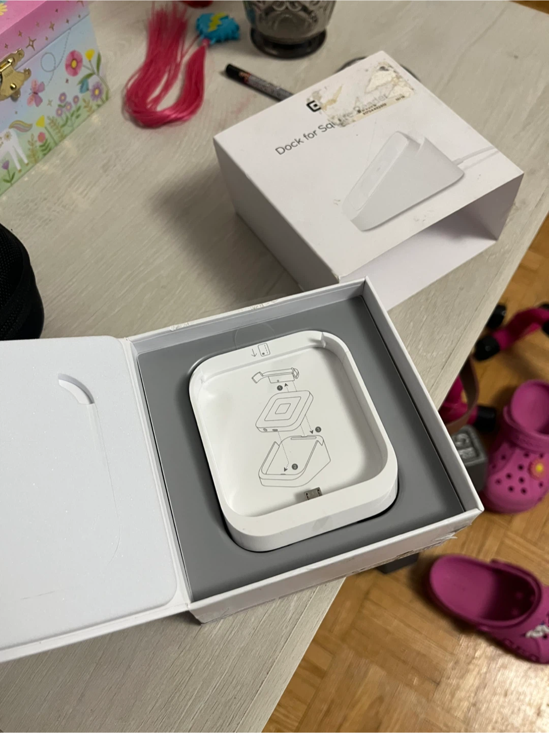 Square Reader Dock with USB Cable - White - photo 4