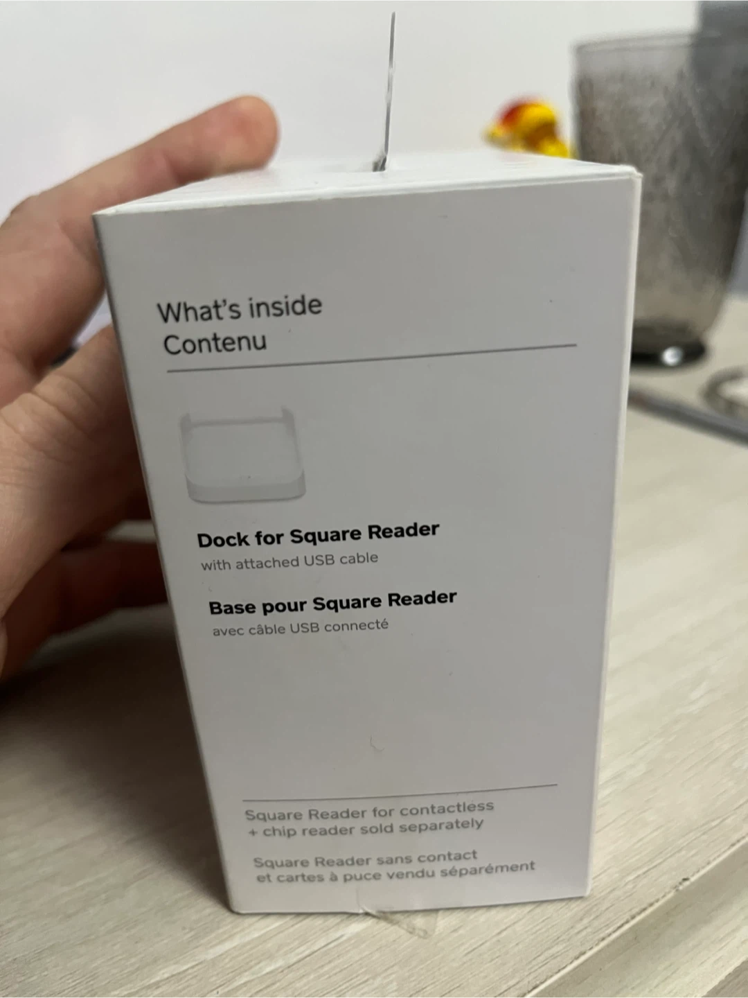 Square Reader Dock with USB Cable - White - photo 5