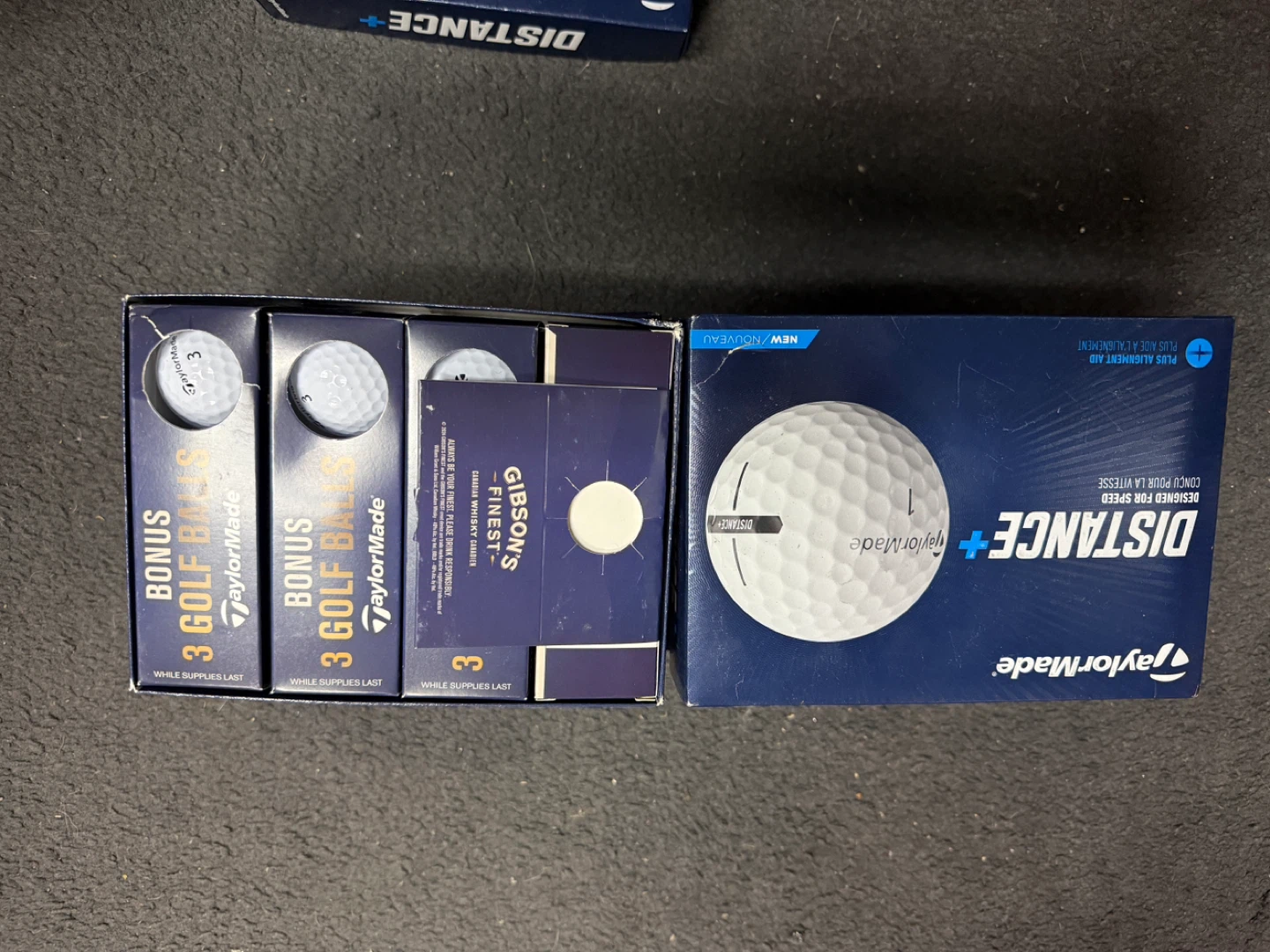 TaylorMade Distance+ Golf Balls - 12 Pack