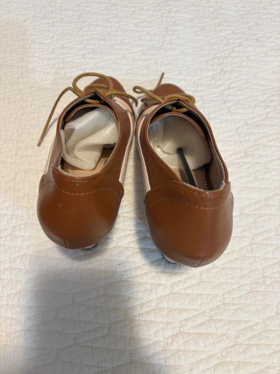 Chelsea Crew London Brown & Cream Oxfords - photo 2