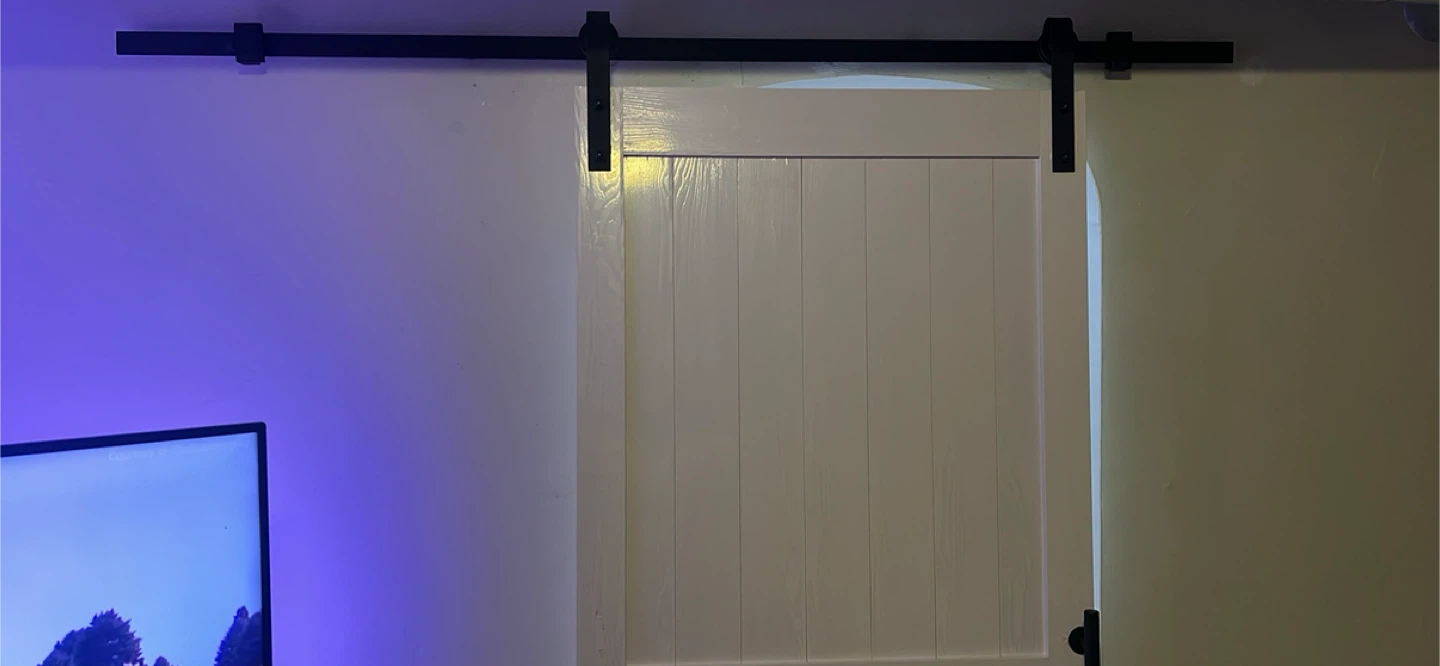 36in White Barn Door - photo 2