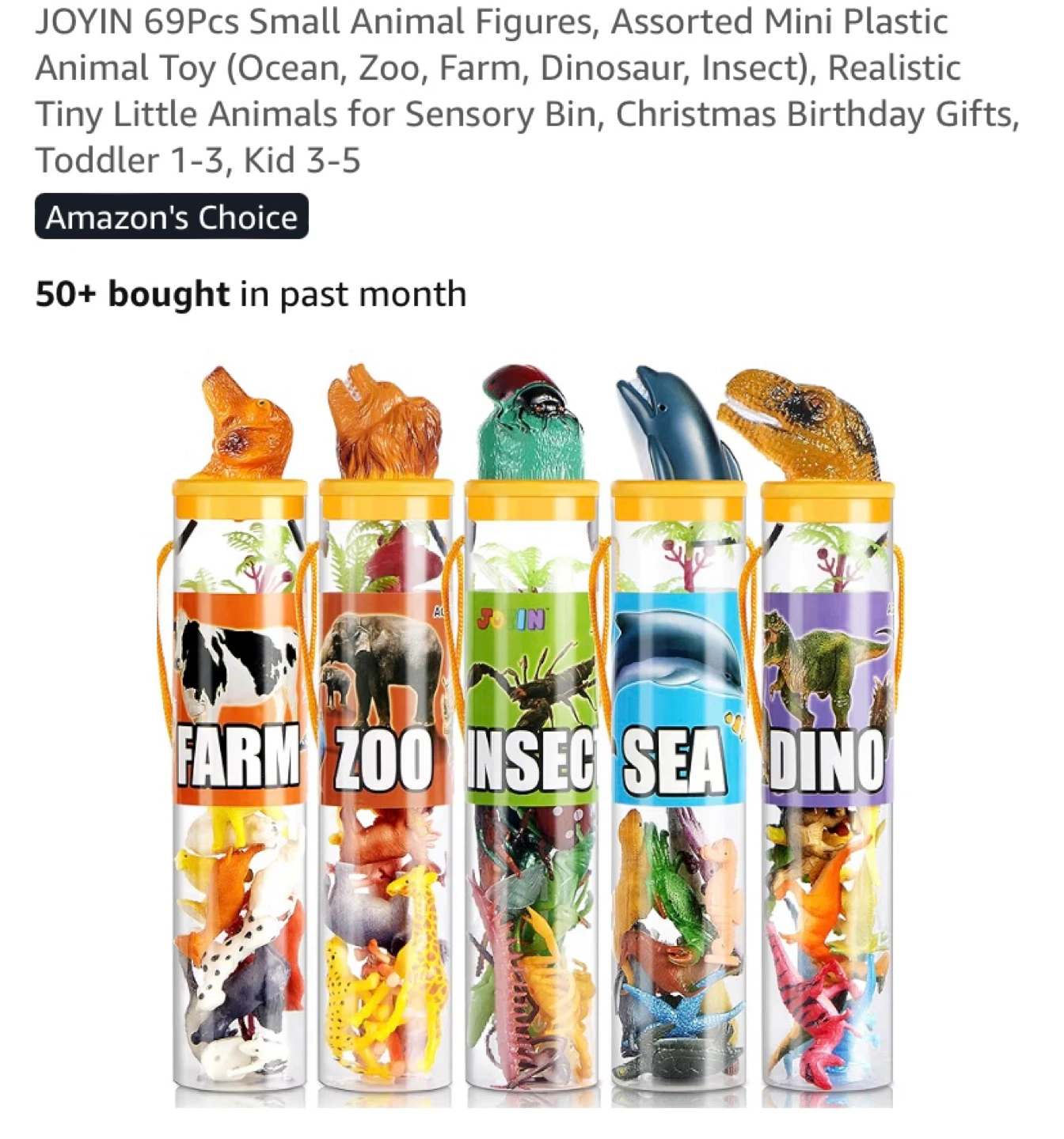 New Play Animal Figures Dinosaur, Zoo, Farm,Insect, Sea