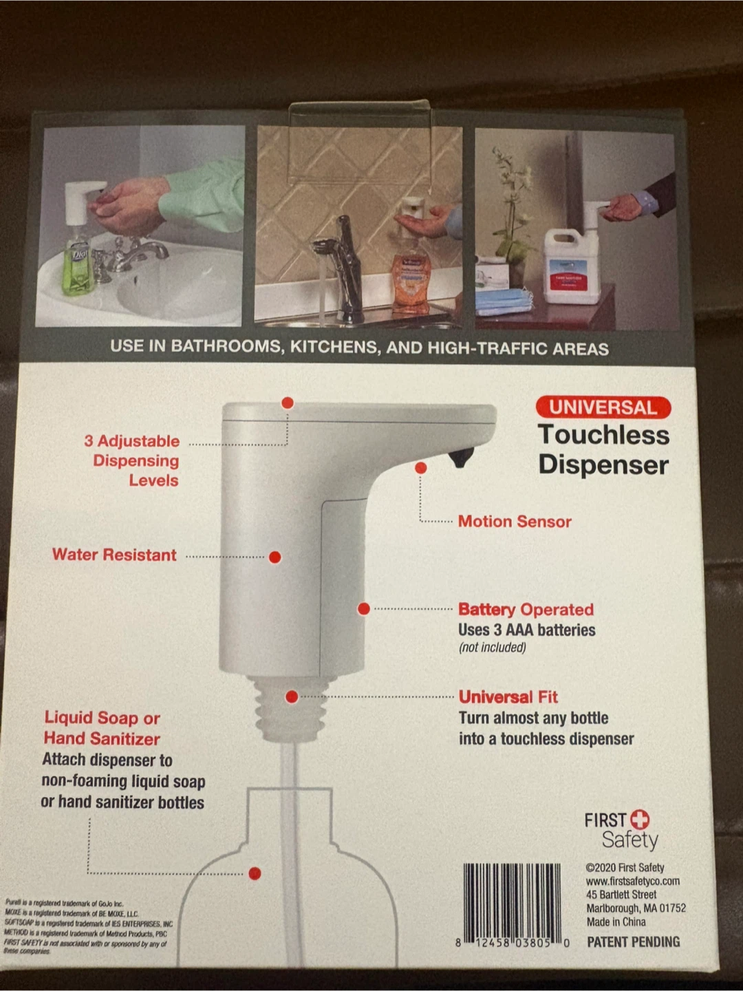 🧡First Safety Universal Touchless Soap Dispenser - New - photo 4