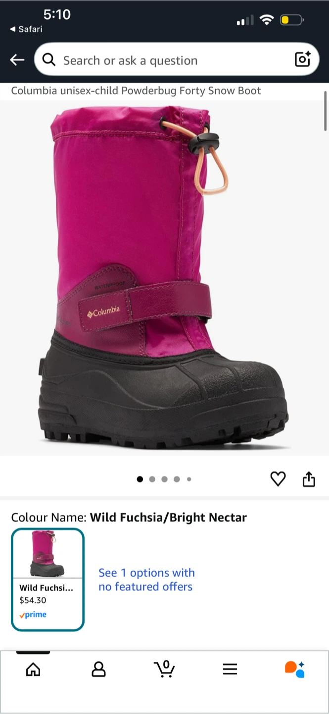 Columbia Powderbug Forty Snow Boots - Size 6 - photo 2