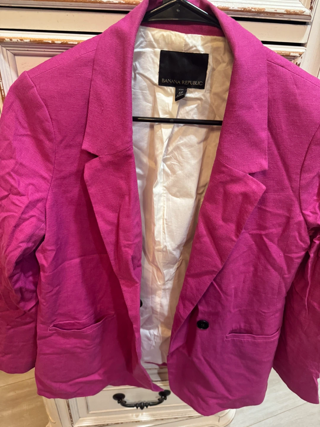 Banana Republic Pink Blazer - Size 6 Petite - photo 3