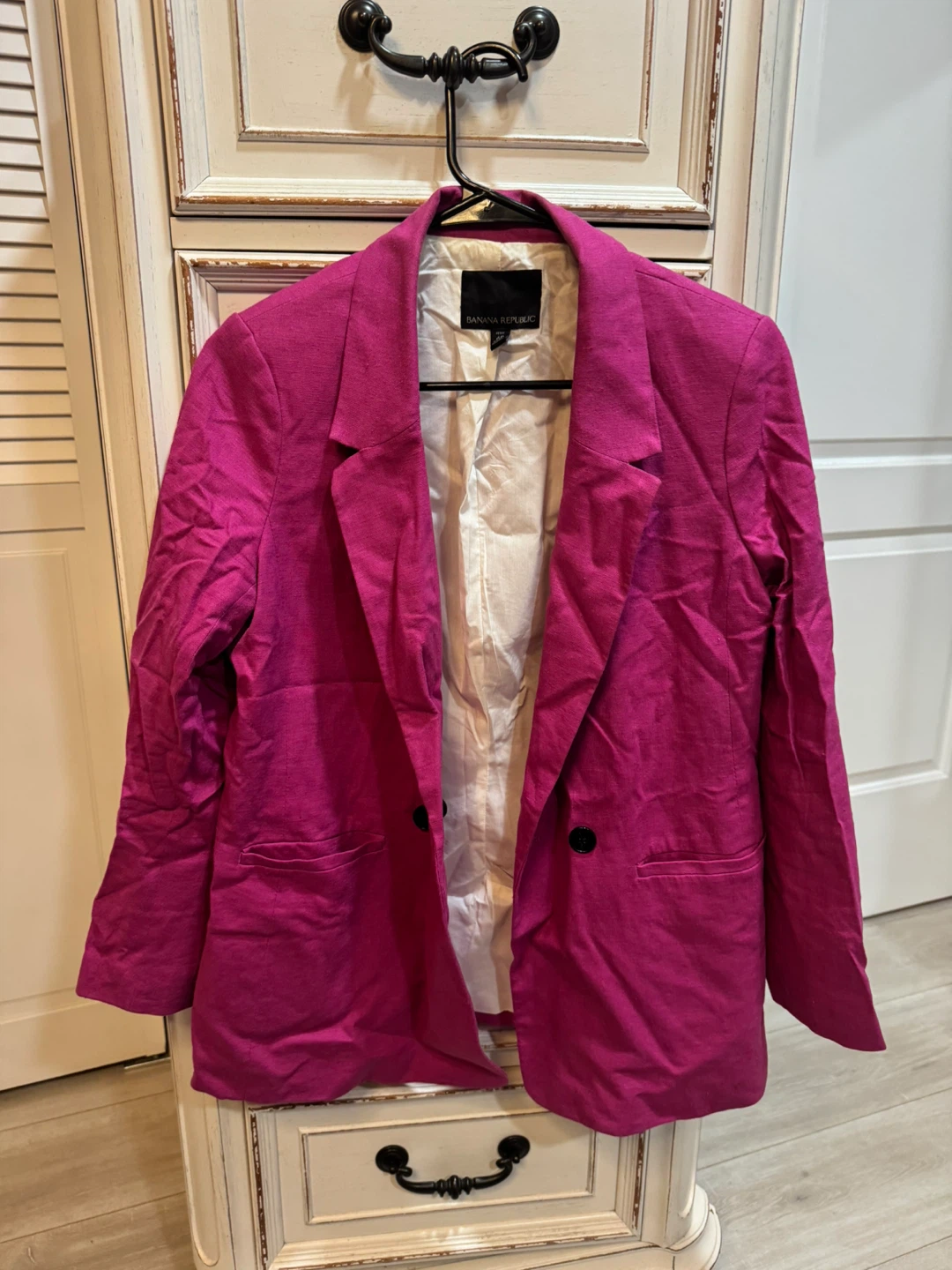 Banana Republic Pink Blazer - Size 6 Petite - photo 2