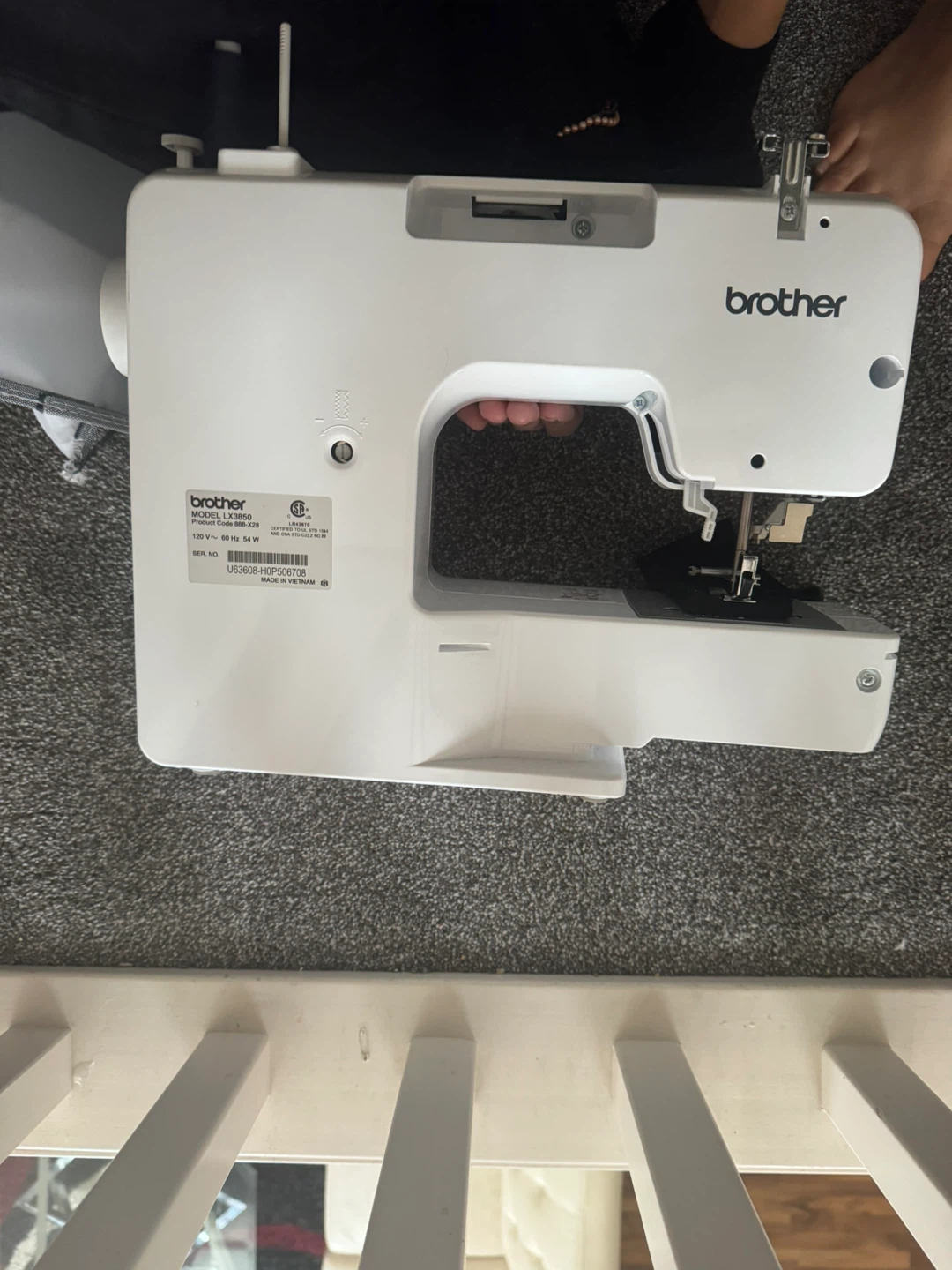 Brother LX3850 Sewing Machine - photo 3