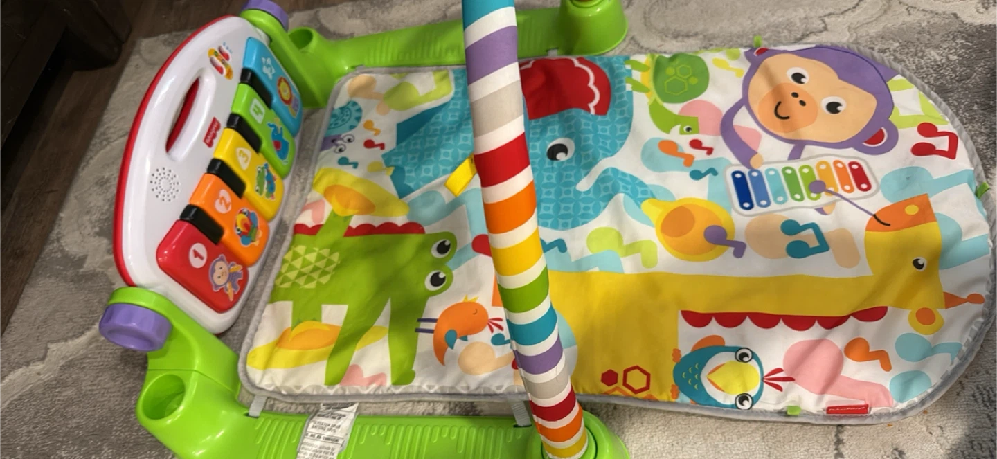 Fisher-Price Deluxe Kick & Play Piano Gym - photo 2