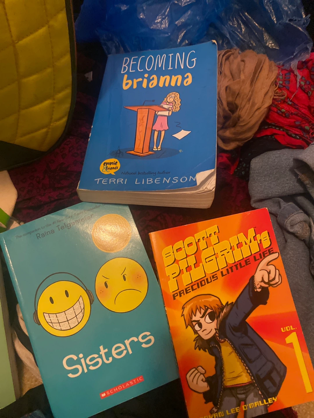 Becoming Brianna, Sisters, Scott Pilgrim Books